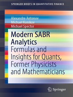 cover image of Modern SABR Analytics
